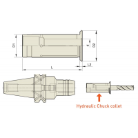 HYDRAULIC CHUCK COLLET(REDUCTION SLEEVE:CLOSED TYPE) Аструм Групп Тула