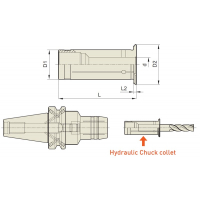 HYDRAULIC CHUCK COLLET(REDUCTION SLEEVE:OPEN TYPE) Аструм Групп Тула