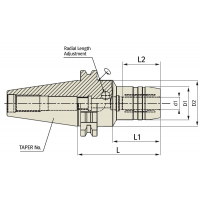 HYDRAULIC CHUCK (RADIAL TOOL LENGTH PRE-SETTING TYPE) Аструм Групп Тула