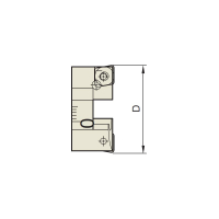 INSERT HOLDER(CARTRIDGE) for TWIN EDGH BORING BAR Аструм Групп Тула