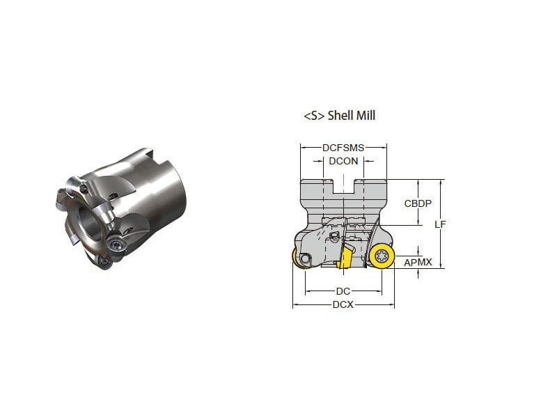 F-RDKT10 - Shell Mill Аструм Групп Тула